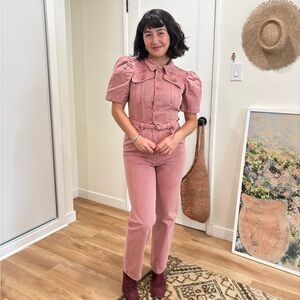 Sea NY Denim Jumpsuit 🌷